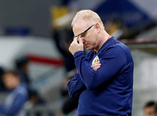 Close shave: Rangers and Alex McLeish