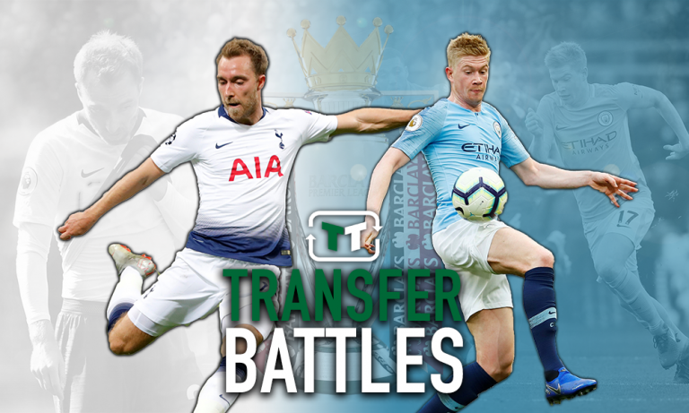 TT Battle: Kevin De Bruyne vs Christian Eriksen