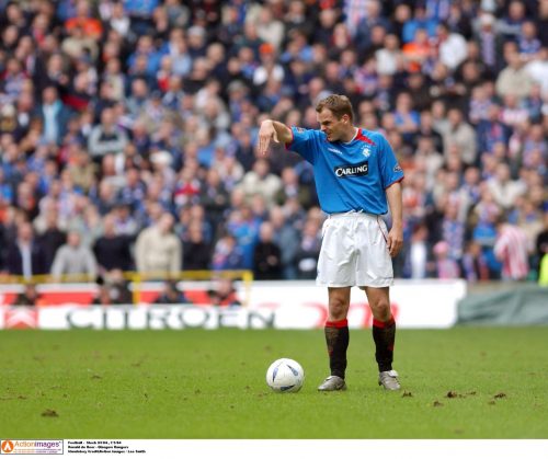 Look at him now: Frank de Boer and Rangers