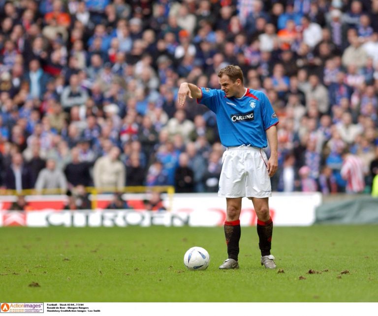 Look at him now: Frank de Boer and Rangers