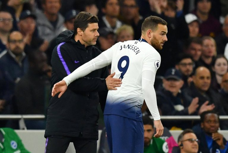 Tottenham fans on Twitter couldn’t believe it when Janssen was benched