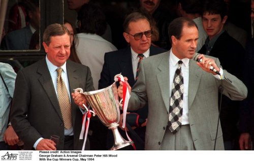 A moment in time: Arsenal win the 1994 Cup Winners’ Cup final