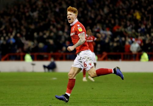 Jack Colback of Nottingham Forest