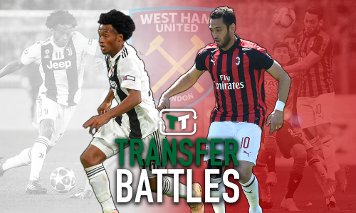 TT Battle: Juan Cuadrado vs Hakan Calhanoglu at West Ham