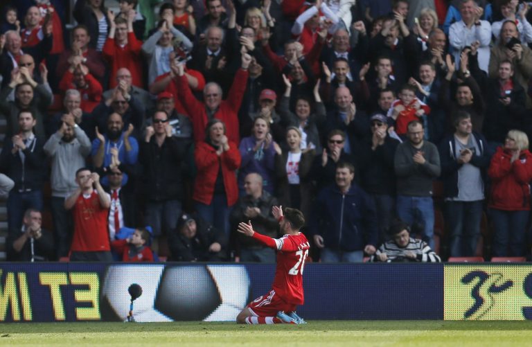 Look at him now: Adam Lallana Southampton