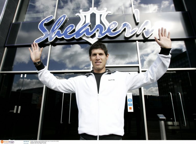 Shocker: Albert Luque to Newcastle United
