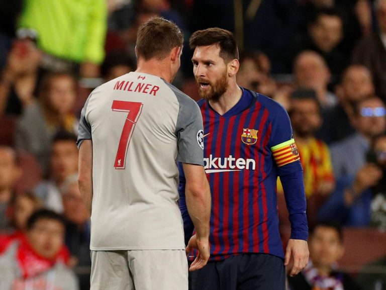 Liverpool fans have taken to Twitter in delight after seeing Milner’s comments on Messi