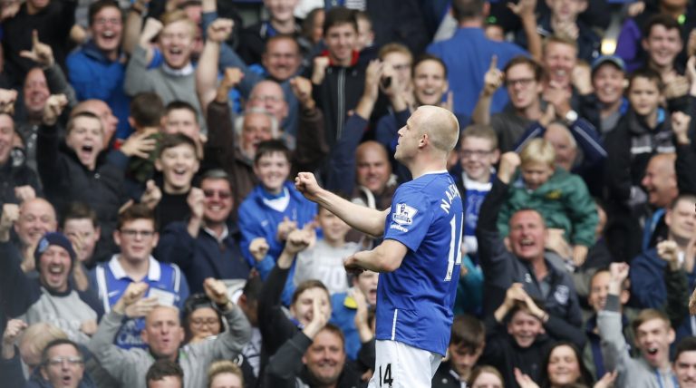 Look at him now: Steven Naismith and Everton