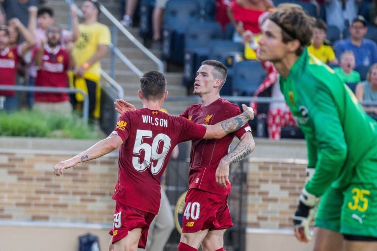 Liverpool: Fans celebrate as Reds end pre-season with win