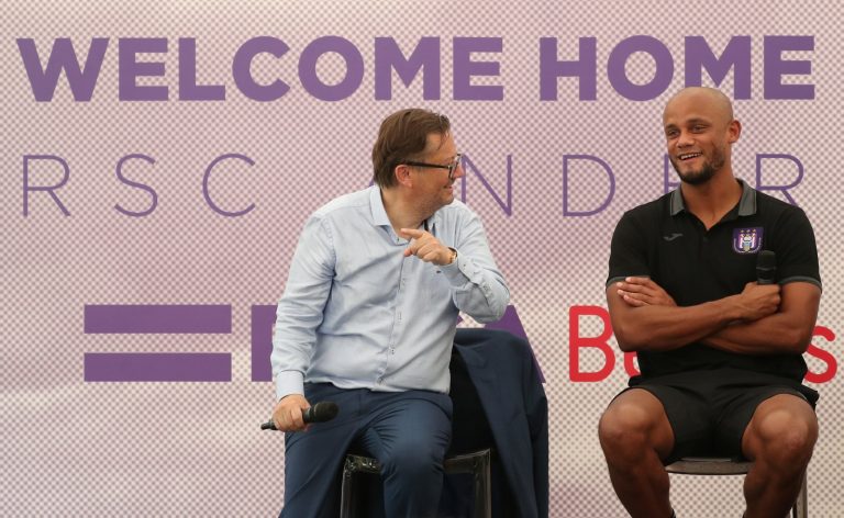 Vincent Kompany proudly poses in new colours on social media