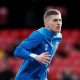 Everton's Jonjoe Kenny during the warm up before the match