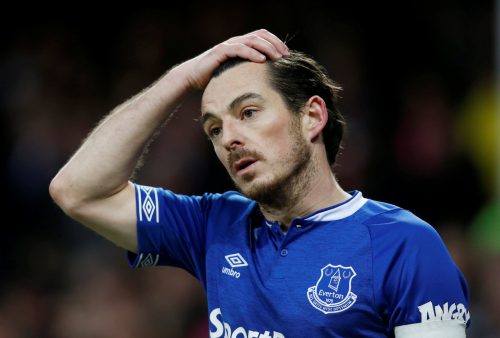 Everton's Leighton Baines