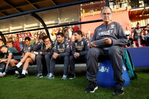 Leeds United manager Marcelo Bielsa