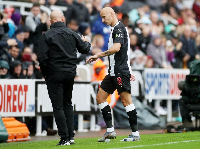 Newcastle United: Jonjo Shelvey available against Norwich City