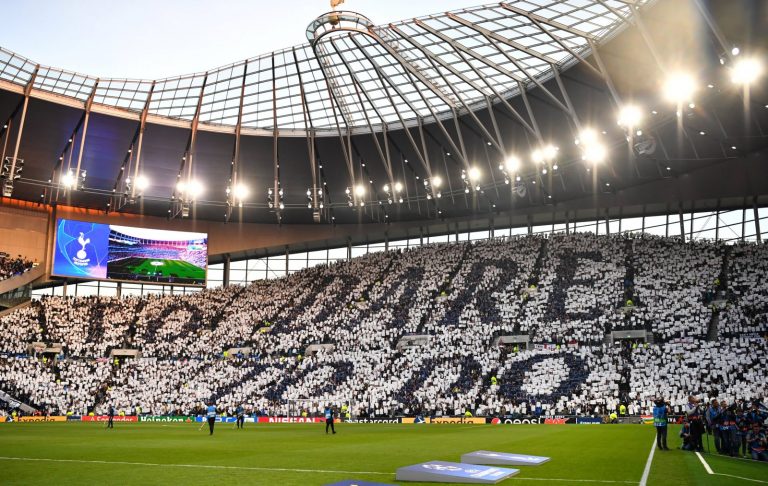General View inside Tottenham Hotspur Stadium, Champions League Semi-Final v Ajax, April 2019