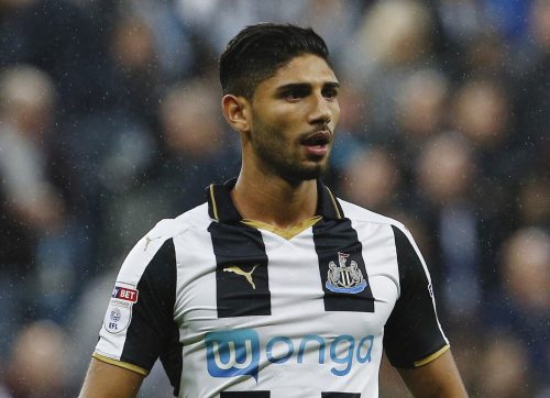 Newcastle's Achraf Lazaar, Sept 2016