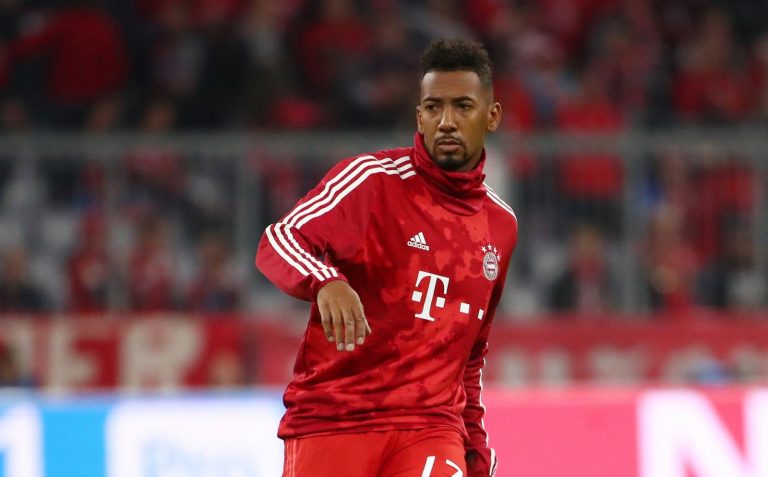 Bayern Munich's Jerome Boateng during the warm up before the Crvena Zvezda Champions League - Group B match