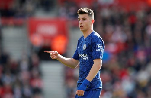 Chelsea's Mason Mount gestures