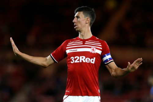 Middlesbrough's Daniel Ayala v Wigan Athletic