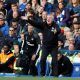 Newcastle United manager Steve Bruce reacts v Chelsea