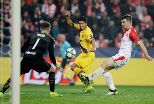 Barcelona: Fans slate Luis Suarez performance against Slavia Prague