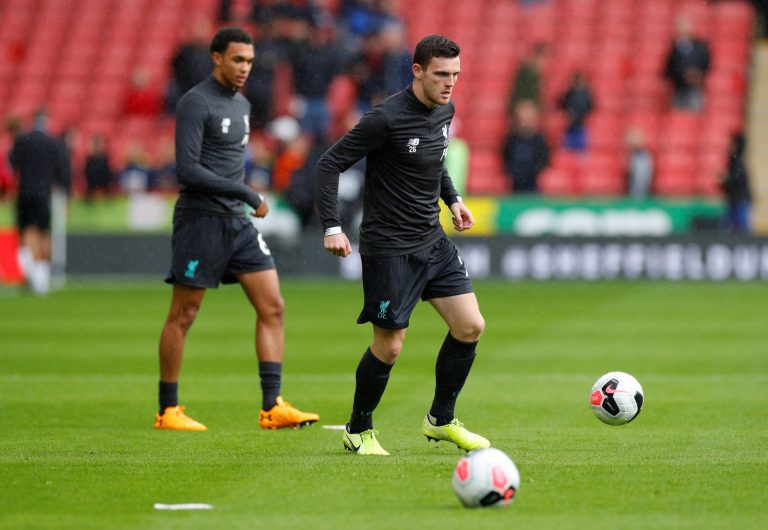 Liverpool: Fans revel in competitiveness between Trent Alexander-Arnold and Andy Robertson