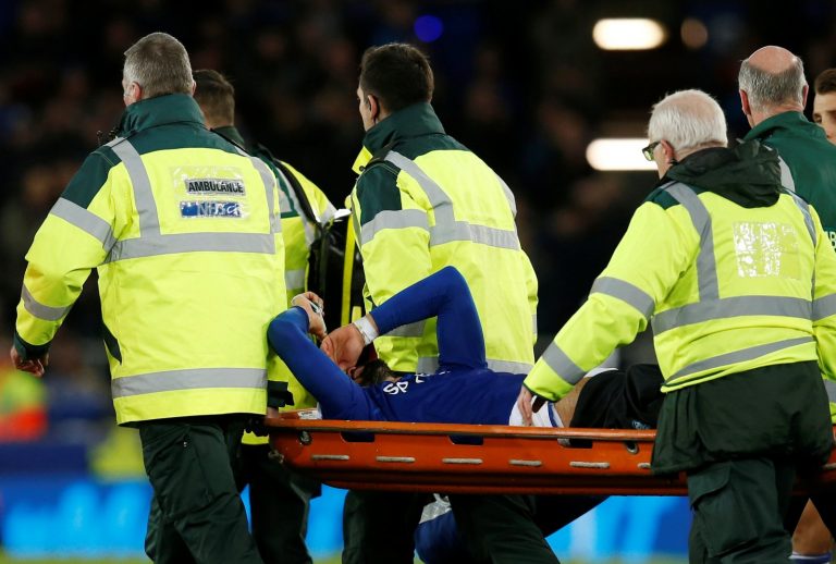 Everton: Fans come together to send their best wishes to Andre Gomes