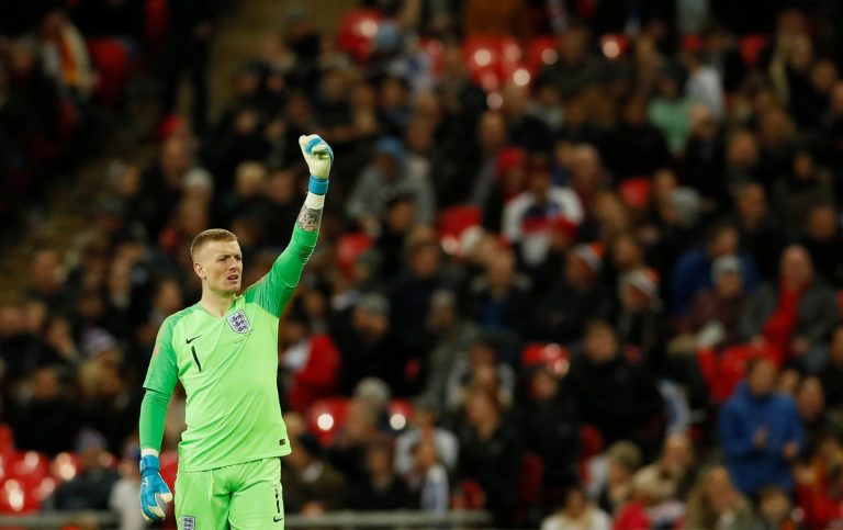 Everton: Fans praise Jordan Pickford after helping England qualify for Euro 2020