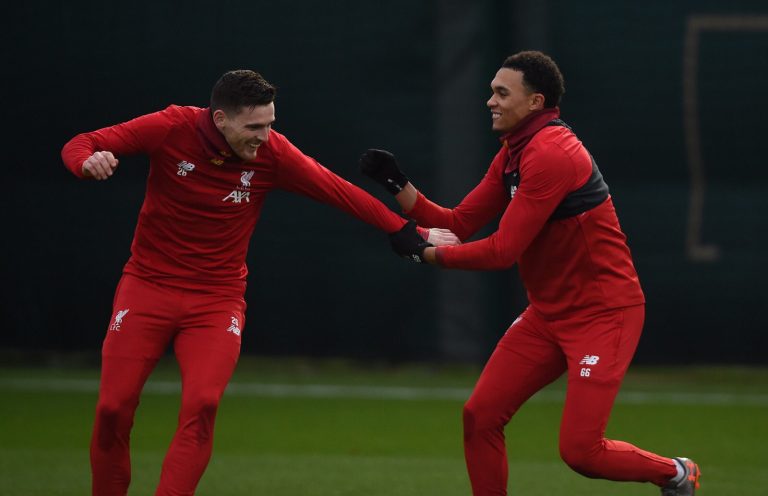 Liverpool: Fans loved the banter between Trent Alexander-Arnold and Andy Robertson