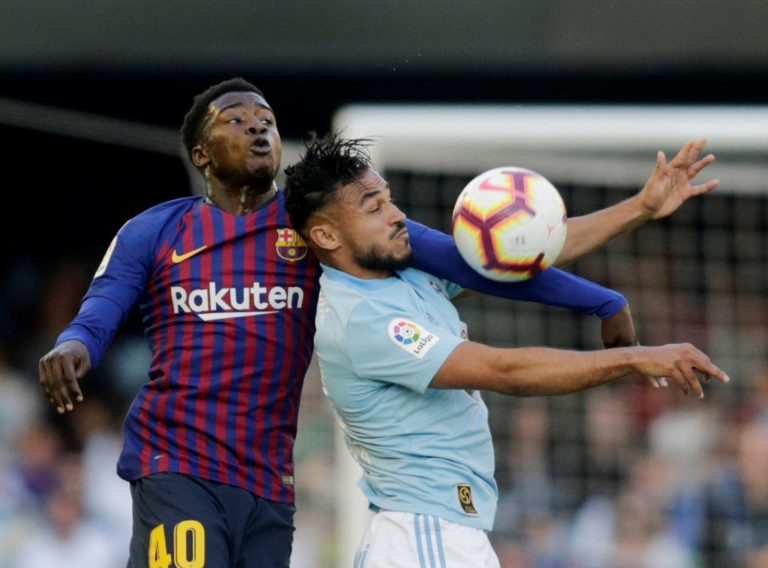Barcelona: Fans want Moussa Wague to start at right-back