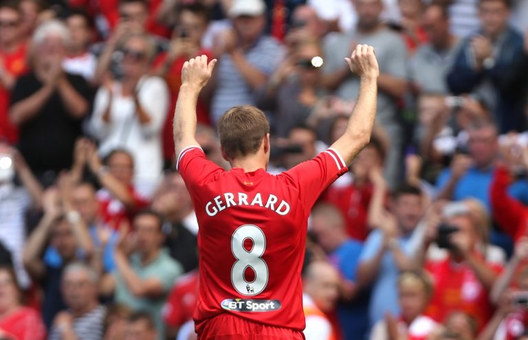 Liverpool: Fans look back on Steven Gerrard’s Olympiakos goal