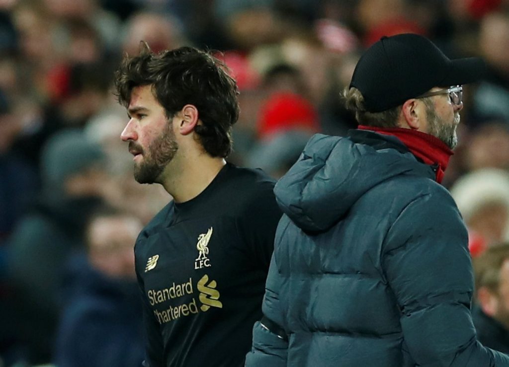 Liverpool: Fans worry as Alisson banned for Merseyside derby | The ...