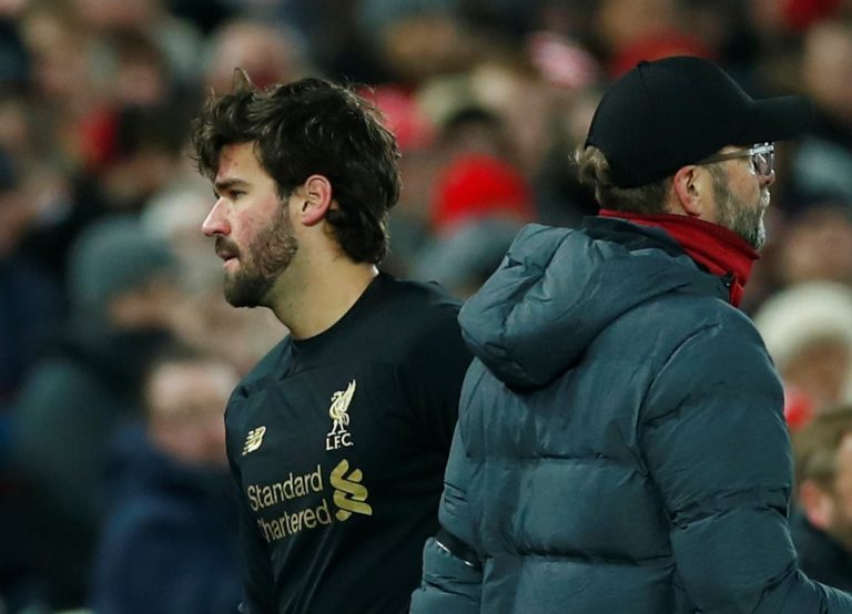 Liverpool: Fans worry as Alisson banned for Merseyside derby