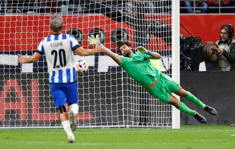 Liverpool: Fans heap praise on Alisson Becker after his outing against Monterrey