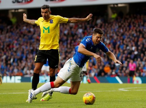 Rangers: Fans impressed by Matt Polster despite defeat to Hearts
