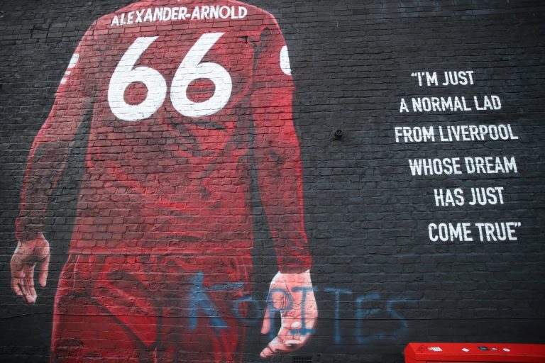 Liverpool: Fans react as Trent Alexander-Arnold’s mural is vandalised