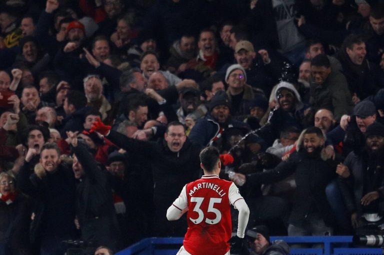 Arsenal: Fans go crazy after Gabriel Martinelli’s latest goal in draw with Frank Lampard’s Chelsea