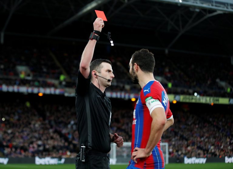 Arsenal: Fans elated after Luka Milivojevic gets sent off for Crystal Palace