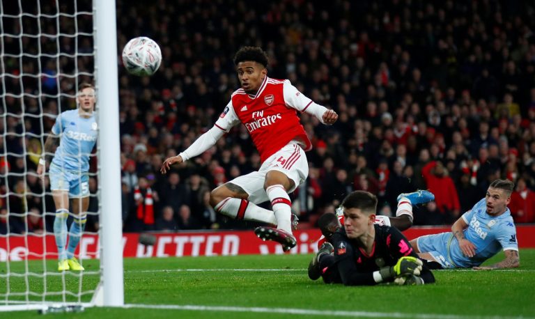 Arsenal: Fans laud Reiss Nelson after youngster scores winning goal in FA Cup tie with Leeds United