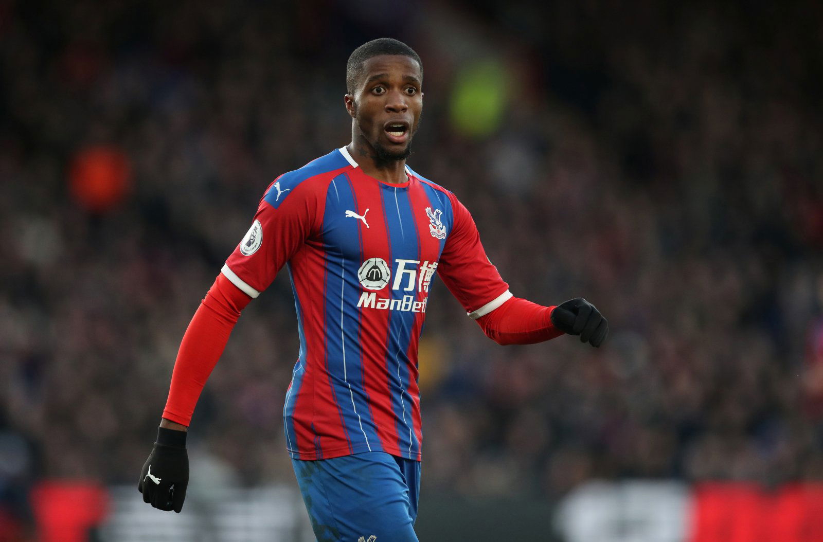 Crystal Palace: Roy Hodgson discusses Wilfried Zaha injury ...