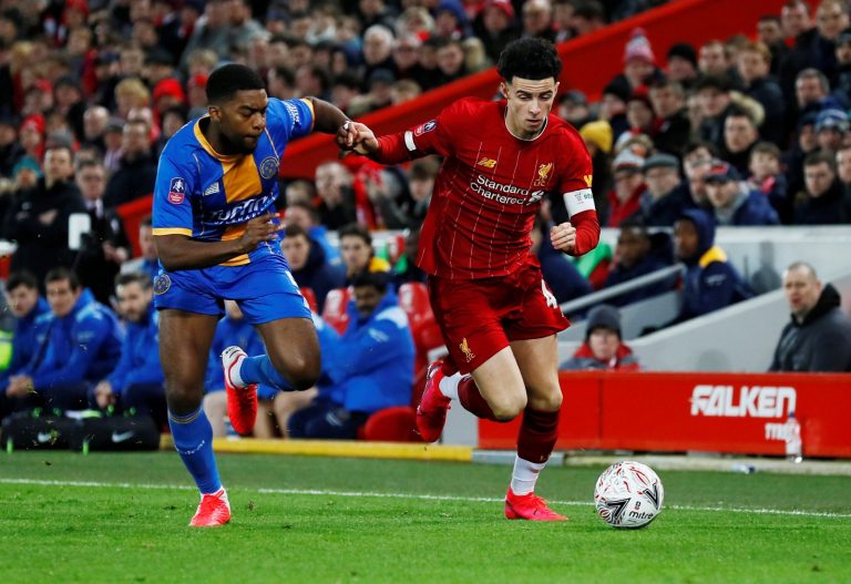Liverpool: Fans drool over Curtis Jones following Shrewsbury victory