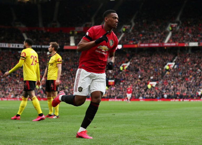 Manchester United: Fans hailed Anthony Martial as his goalscoring streak continues