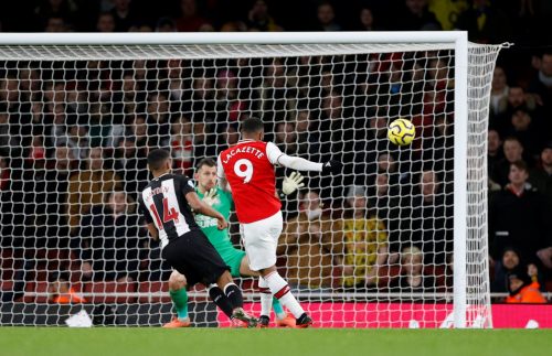 Newcastle United: Alexandre Lacazette goal during 4-0 Magpies defeat warrants heavy scathing from supporters