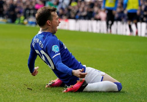Everton: Footage of Bernard’s volley against Crystal Palace has supporters praising winger