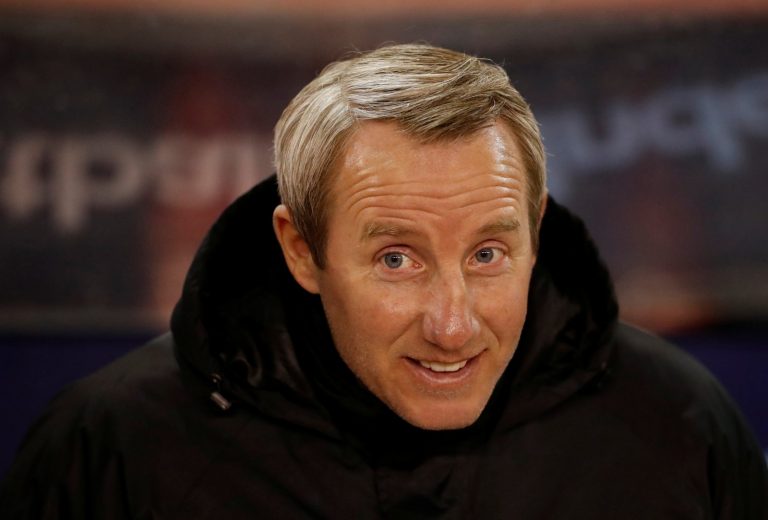 Charlton boss Lee Bowyer looks on