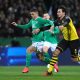 Rashica in action vs Dortmund