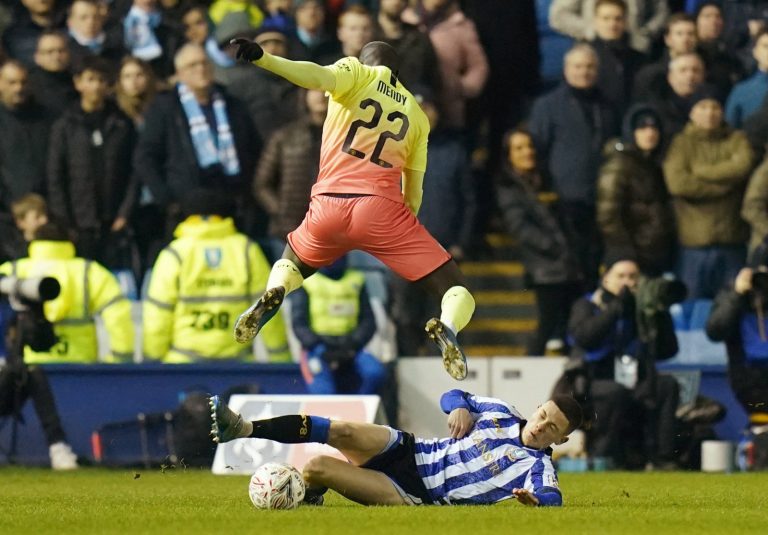 Manchester City: Fans worship Benjamin Mendy after Sheffield Wednesday outing in FA Cup