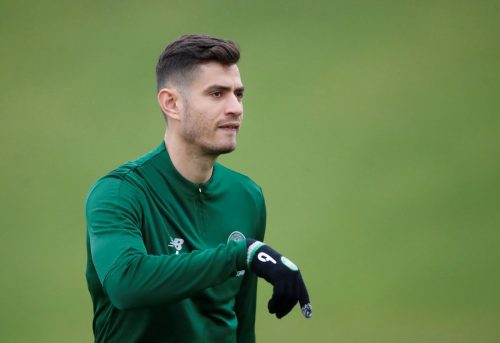 Nir Bitton in Celtic training