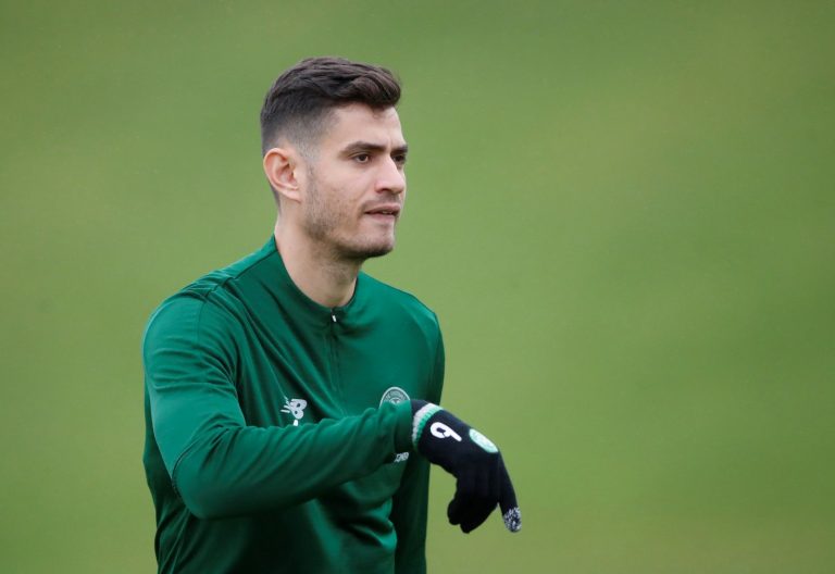 Nir Bitton in Celtic training