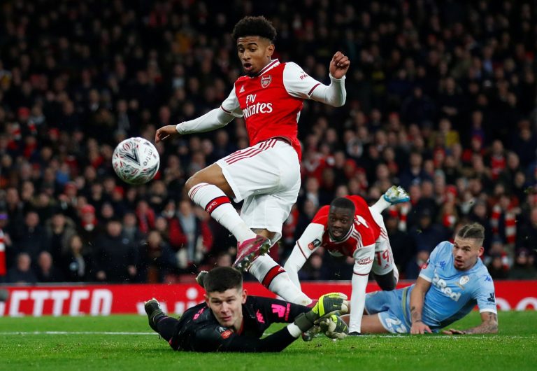 Arsenal's Reiss Nelson